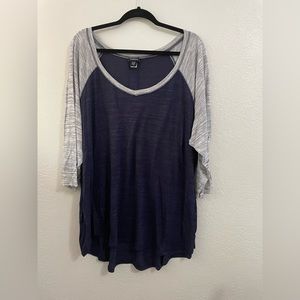 TORRID KNIT BASEBALL TEE